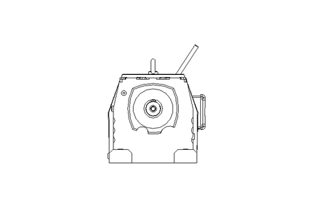 Helical gear servo motor 35 Nm