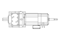 Stirnradgeriebemotor 35 Nm