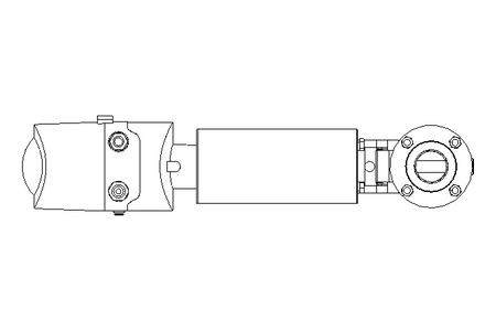 Butterfly valve B DN040 FVF NC E