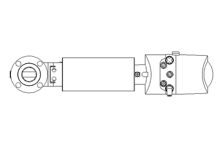 Scheibenventil B DN040 FVF NC E