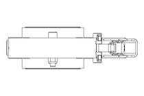 Butterfly valve B DN050 OVO MA V