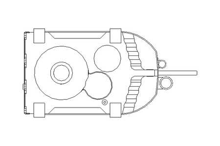 Moto-réducteur plat