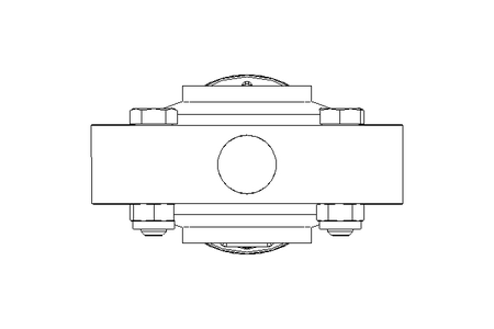 Butterfly valve B DN040 WVW NC F