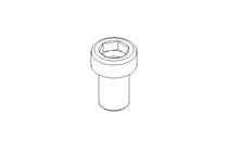 Zyl-Schraube M16x25 A2 70 DIN6912