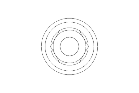 Zyl-Schraube M16x25 A2 70 DIN6912