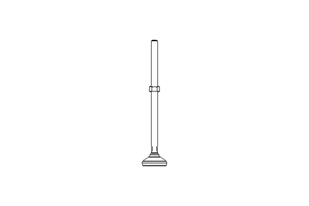 Base articul.XH 65-16-304/338 c/Borracha