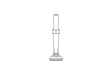 piede snodato D=60 H=204 16000N M20