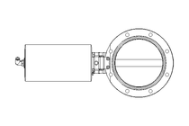 Scheibenventil B DN150 OVO NC E