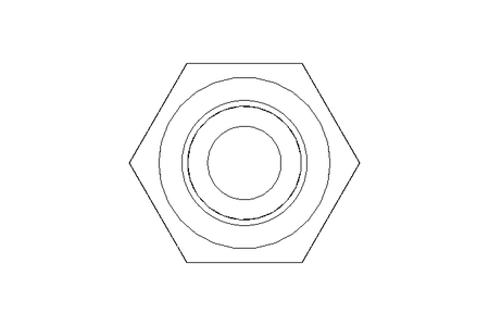 Hexagon screw M4x17.5 A2 70 ISO4017