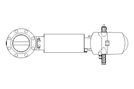 Scheibenventil B DN080 FVF NC E