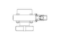 Butterfly valve B DN040 MVL MA X