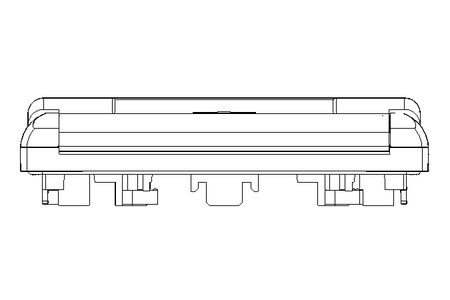 Rahmenmodul 2-fach MSDD schwarz