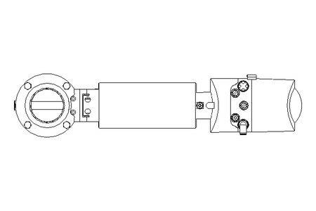 Butterfly valve B DN065 WVW NC E