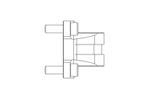 Swivel flange