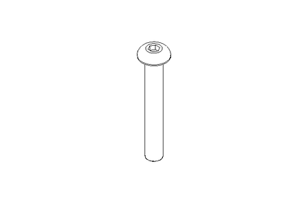 Flachkopfschraube M5x35 A2 ISO7380