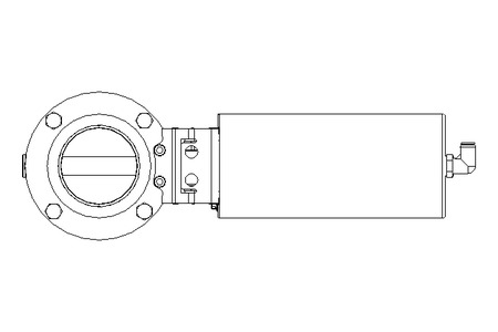 Butterfly valve B DN065 WVW NC F