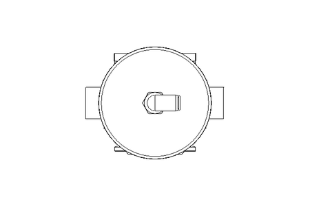 Butterfly valve B OD2.0 CVC NC E EX