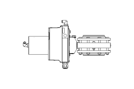 Butterfly valve BR DN100 FVF NC E