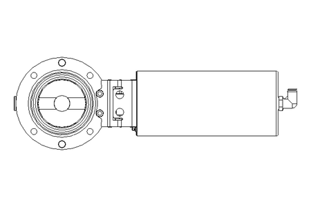 Scheibenventil B DN065 OVO NC V D22