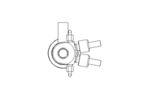 Double seal valve D DN025 10 NC E EX