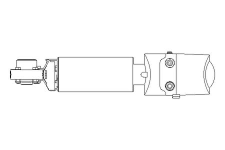 Butterfly valve B DN025 WVM NC E