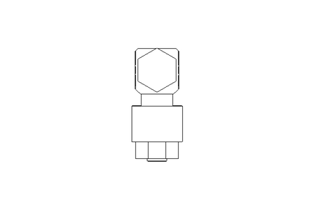 Winkelverschraubung M5 DN4 Ms-Ni