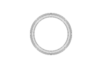 Anel de vedação Glyd RG 60x72,5x5,6 PTFE