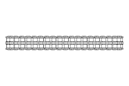 Rollenkette 12B-2 42 Glieder DIN8187