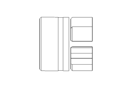 SLIDING HUB 24 B=18N