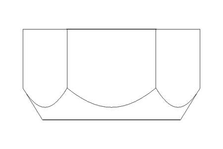 Porca sextavada M10 A4 DIN985