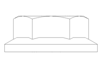 Hexagon nut M6 A2