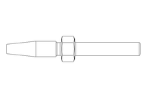 Tubuladura 6 M7x0,75 St