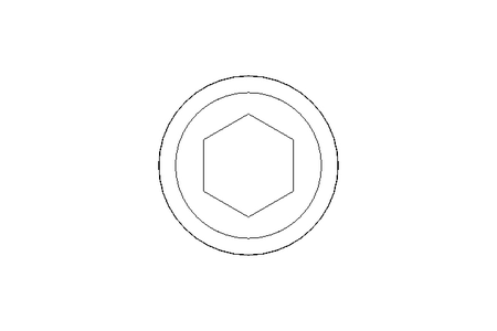 Vis sans tête M10x8 DIN913-ZnNi/T2/720h