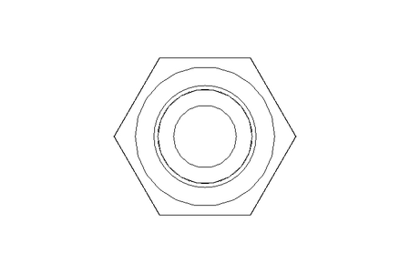 Hexagon screw M6x80 8.8 ISO4017