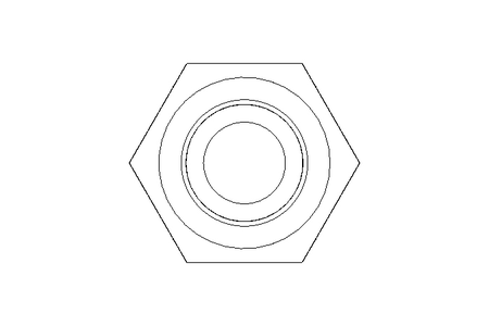 Hexagon screw M10x10 8.8 ISO4017