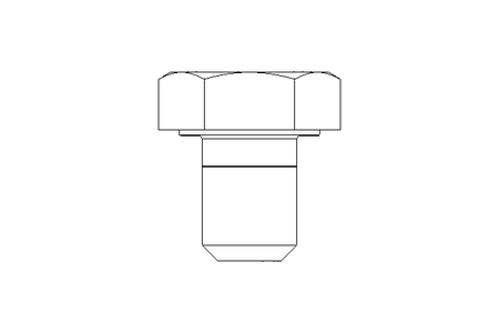 Tornillo cab. hexag. M6x8 8,8 ISO4017