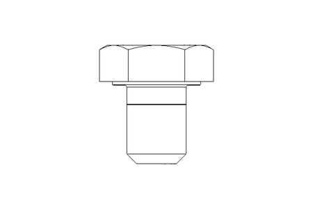 Tornillo cab. hexag. M6x8 8,8 ISO4017