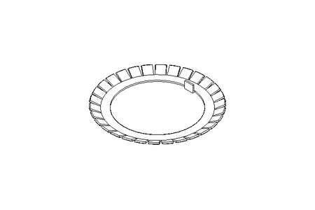 Locking bracket MB20 100x142 St DIN5406