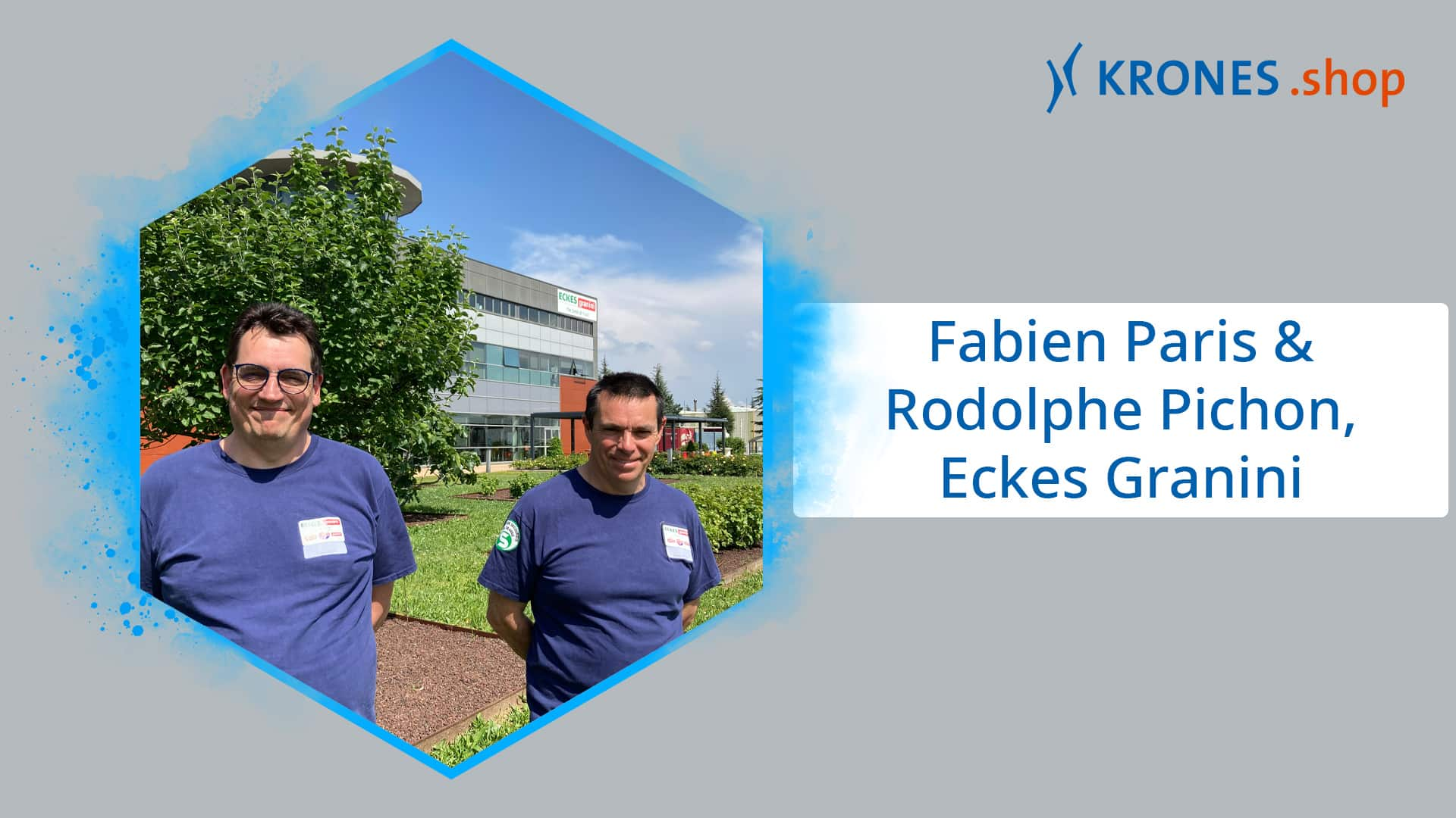 Fabien Paris and Rodolphe Pichon von Eckes Granini