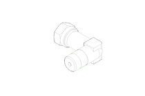 Conector roscado p/ tubos LL 4 M8x1