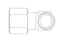 Raccordo a vite per tubo LL 8 R1/8"