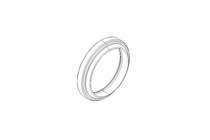 Wiper ring A1 30x38x7 NBR