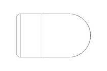 CANTONEIRA  1/4"  L=21  1.4571 DIN2987