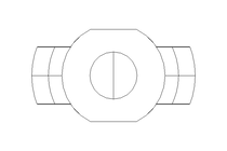 SHAFT WITH UNIVERSAL JOINT  KBRM-10X1,25