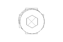 Universal joint shaft D=20 L1=180 L2=210