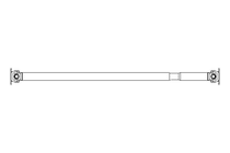 Eje articulado D=150 L1=2000 L2=2060