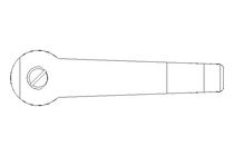 CLAMPING LEVER          M10X45