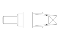 Klemmhebel M8x16