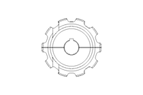 ENGRANE P.CADENA Z=10 KODE-NR.: