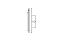 Rodamiento con brida PCSK 40/43,8x121